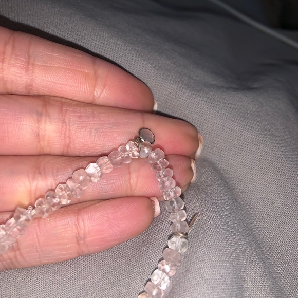 PILGRIM ROSE QUARTZ BRACELET - Picture 2 of 4